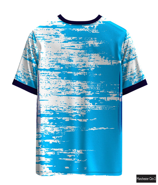 Manchester City Blue Grunge Edition