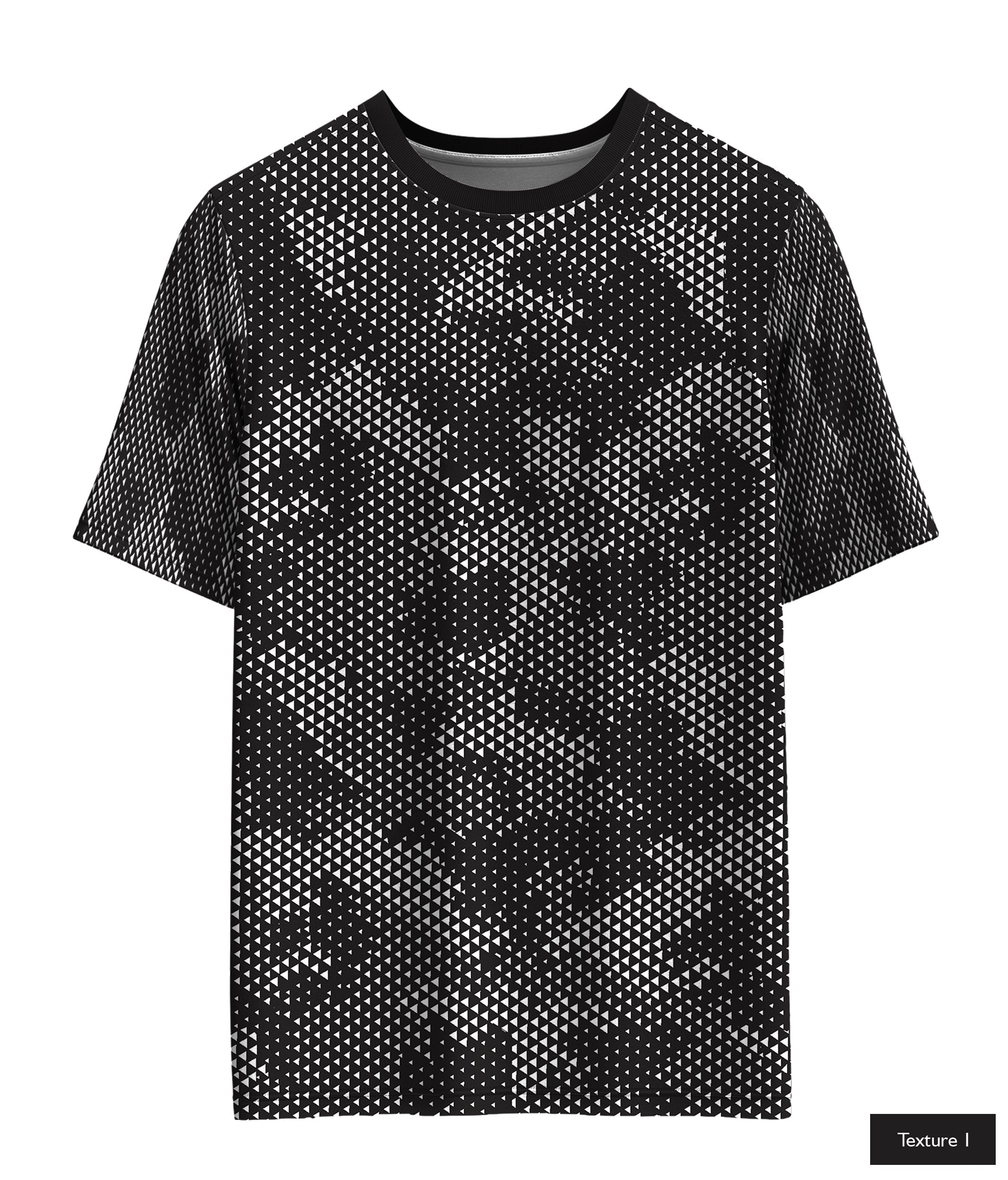 Triangular Grid In White